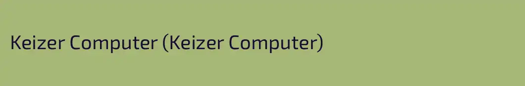 Keizer Computer (Keizer Computer)